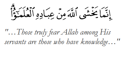 Tafseer of Verse ‘ Those who Fear Allah the most from His slaves are the Ulimaa’ . Q & A Shaykh Salih al&nbsp;Fawzan